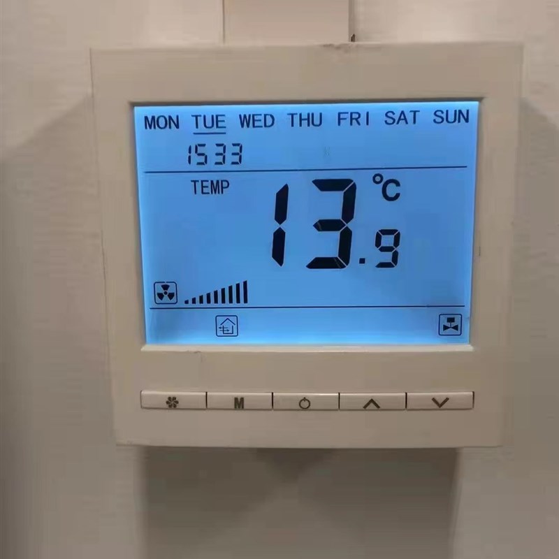 中科睿赛新风系统线控器家用KZH11A商用机器ZK01C