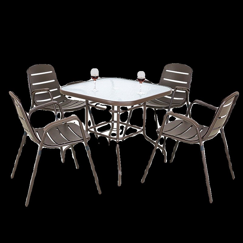 户外椅子久坐舒服餐桌椅2024新款靠背椅孑折叠椅U咖啡茶桌组合庭