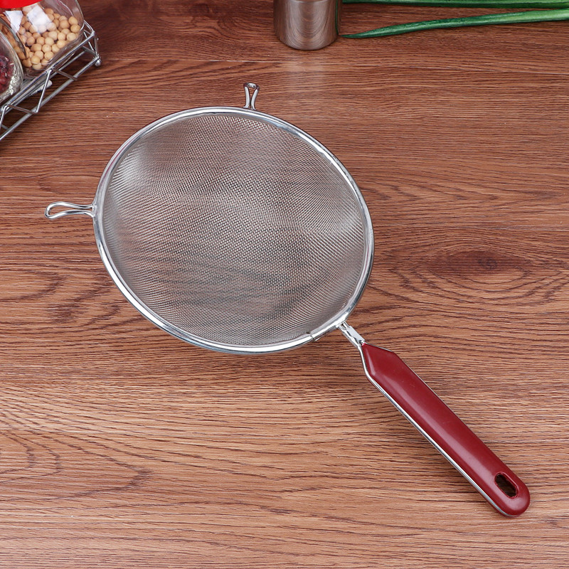 加密网漏勺d不锈钢过虑网双耳漏勺加密网勺油漏滤豆浆滤网过滤勺