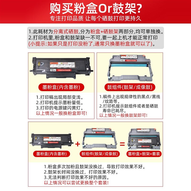 适用奔图P3312DN粉盒i可加粉墨盒通用奔腾M7112DN打印机专用硒鼓T
