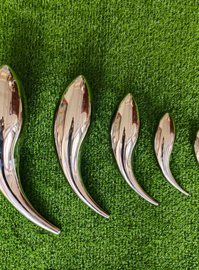 不锈钢鱼雕塑镜面金属小鱼户外别墅水池I公园装饰水景景观鱼群摆