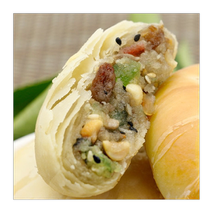 【无蔗糖】山东老式酥皮月饼五仁酥脆批发糕点苏式无蔗糖馅饼礼盒