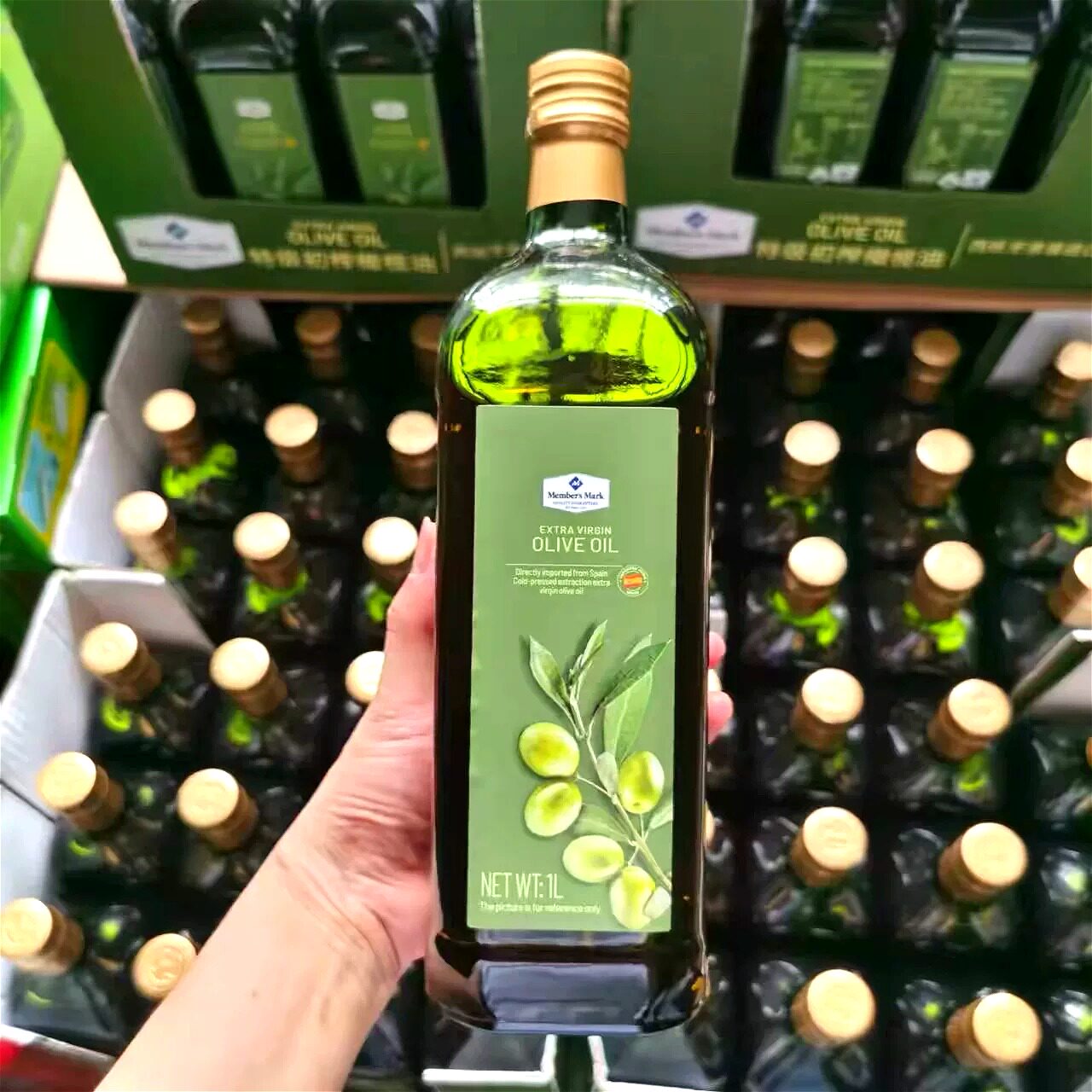 山姆MM西班牙进口特级初榨橄榄油西餐烹饪沙拉调味代购官方旗舰店