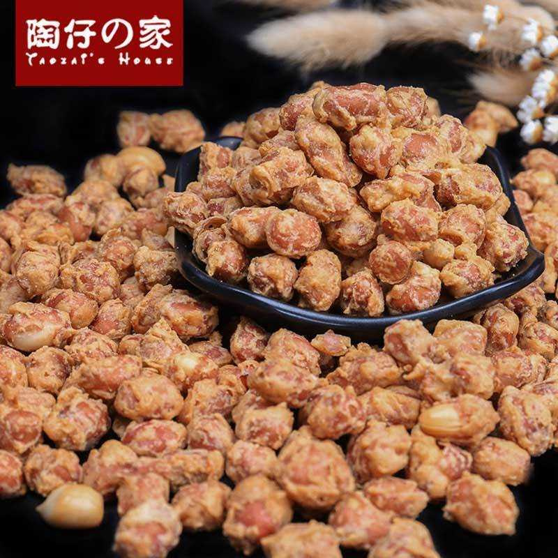 龙岩脆香花生米蛋清脆皮花生米油炸花生米脆皮零食熟酥皮龙岩花生