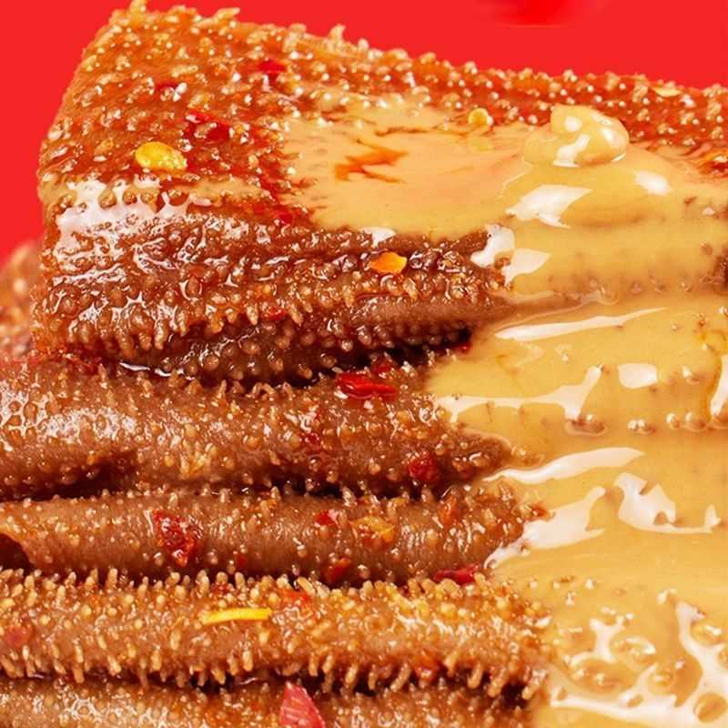 麻酱魔芋爽毛肚老北京六必居浓香麻酱爆肚休闲解馋素牛肚零食礼包