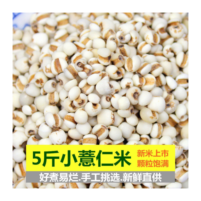 小薏仁米贵州今年特产优质米仁苡米仁小薏米搭配红豆赤豆五谷杂粮