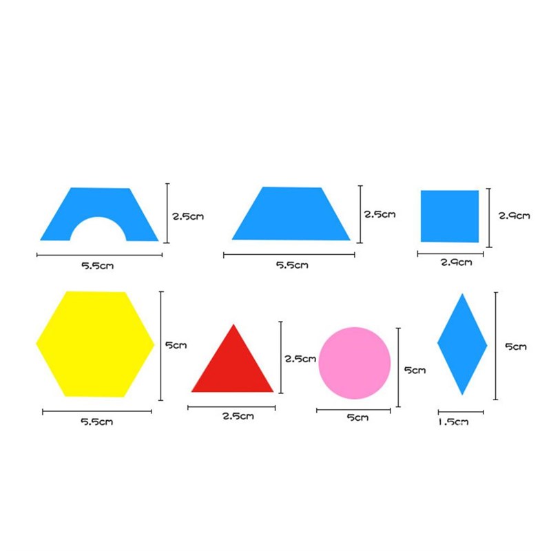 250Pcs Montessori Wooden ram Geometry Puzzles Building