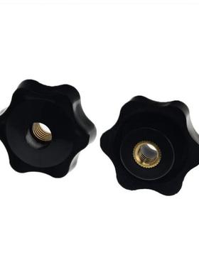 6PCS Six Star Type Through Hole M5 M6 M8 Plum Bakelite Hand