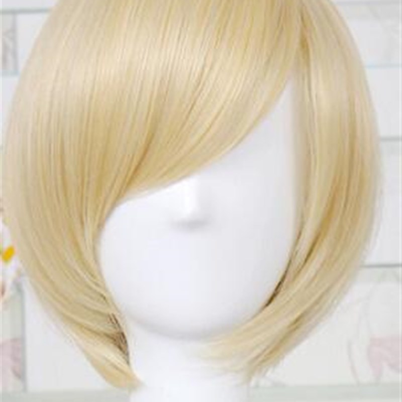 Black Butler Alois Trancy Short Blonde Straight Wig Hair