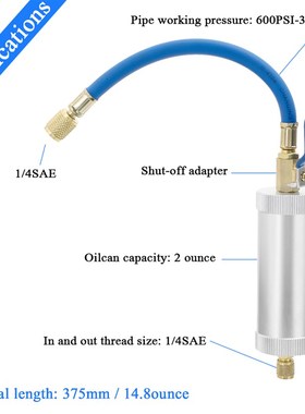 R12 R134A R22 Air Conditioning Car Oil Injection Dye Injecti