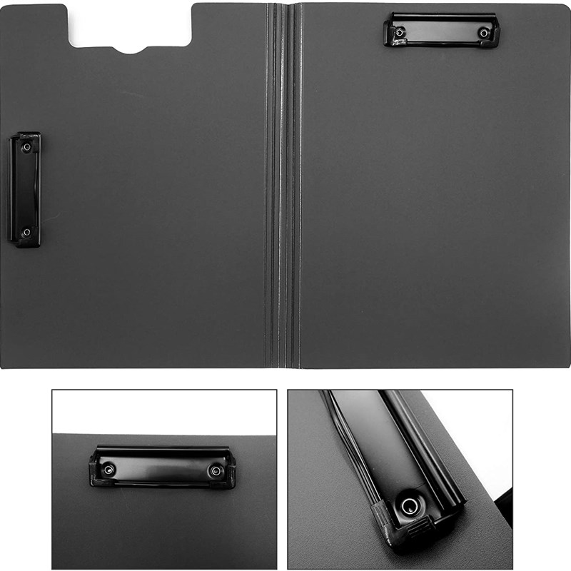 A4 File Folder Clipboard Writing Pad Memo Clip Board Double