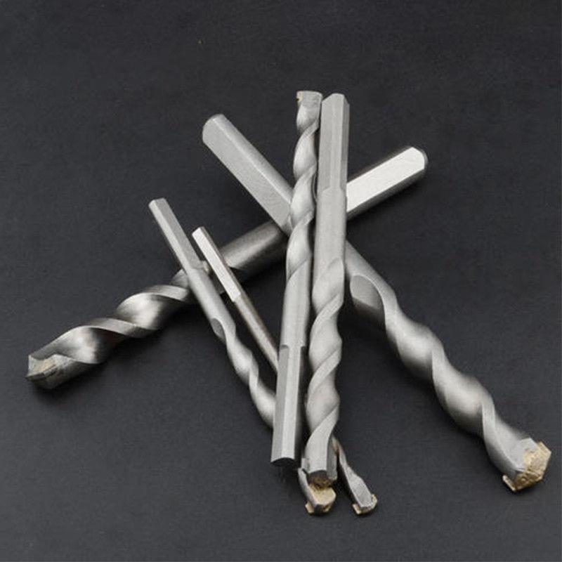 三角冲击钻头三角柄手电钻冲击钻孔混凝土穿墙合金66水泥水钻钨钢