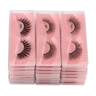 Long False Eyelash 交叉浓密长假睫毛 Handmade Makeup Thick