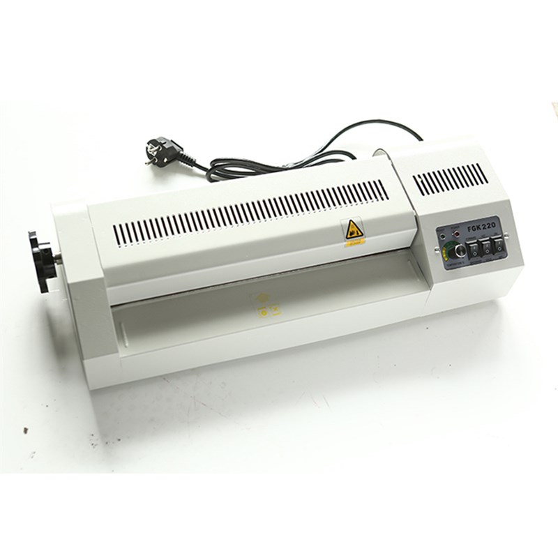 FGK220全钢过塑机A3塑封机 覆膜机A4封塑机 过胶机铁齿轮A3过塑机