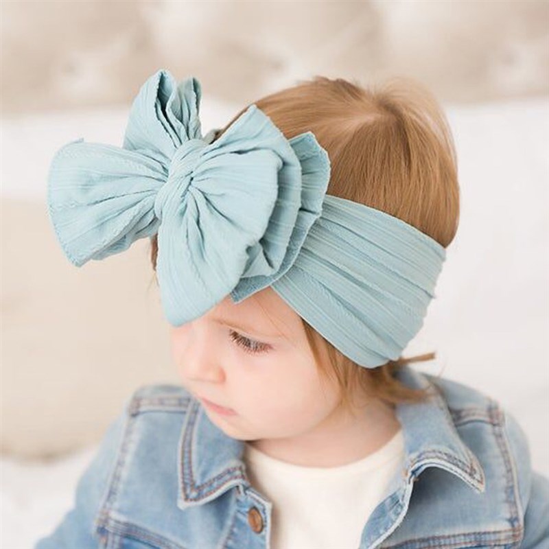 Baby hair band Skin-friendly soft elastic headband软弹力头带