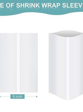 8sX12 Inch Sublimation hrSink Wra24272ip Sleeves, 60 Pc Whte