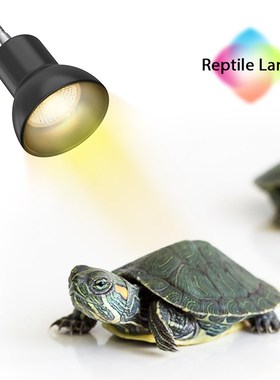 25W Heat Lamp with Holder UVA UVB Basking Lamp with 360&deg;