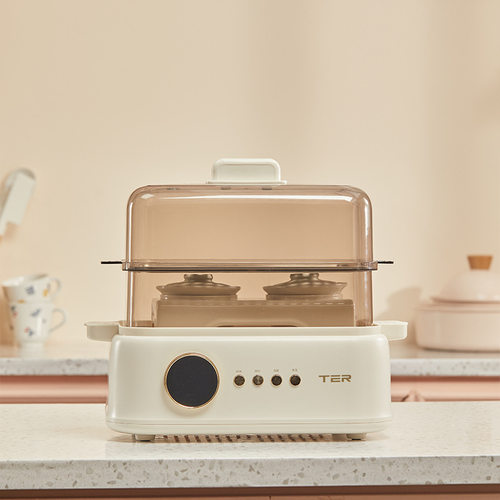 TER聚能鲜蒸锅电蒸锅多功能家用三层一体锅隔水炖锅可预约蒸炖锅