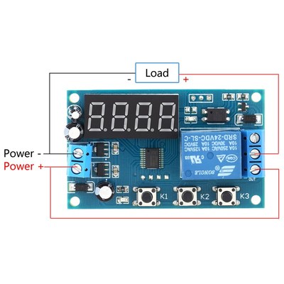 Multifunction Delay Module Switch Control Relay Cycle Timer