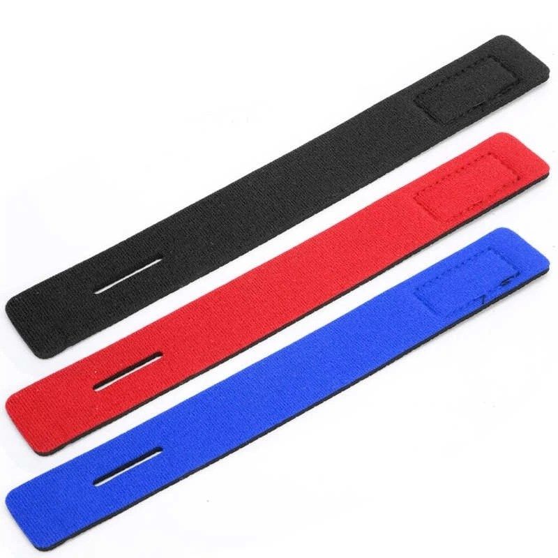 10pcs Fishing Rod Tie Holder Strap Belt Tackle Elastic Wrap