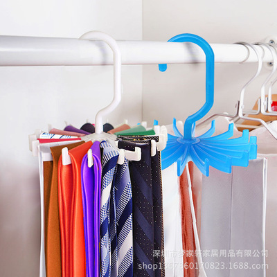 极速clothes hanger hangers rack clips belt hooks scarf neckt