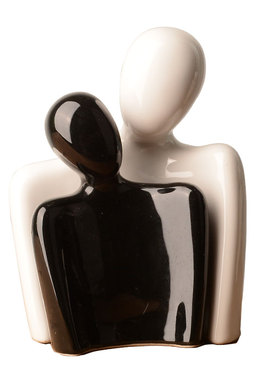 北欧陶瓷家居装饰品抽象人物摆件客厅电视柜玄关书房艺术结婚礼品