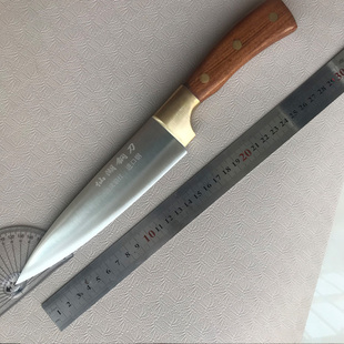 广西仙湖钢刀9C分割刀切牛肉剔骨刀杀猪商用切牛肉刀三文鱼刀放血