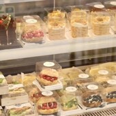 2寸3寸小蛋糕包装 盒迷你杨枝甘露西点盒蛋糕卷爆浆大泡芙打包盒子