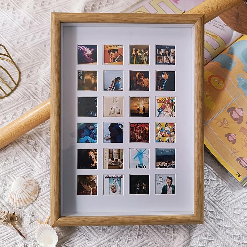 48 36 9宫格装裱画框挂墙镂空立体中空DIY干花相框创意中空标本框