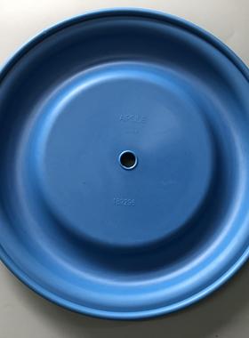 QBY3-80/100气动隔膜泵配件蓝色山道橡胶隔膜片189296外径275MM