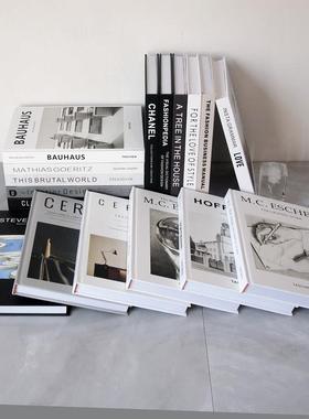 27CM样板房摆场真书道具书 样板间陈列摆件 简约现代家居装饰书