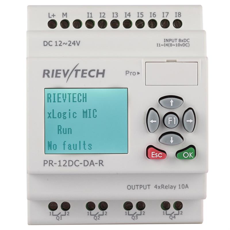 现货包邮 可编程控制器 PLC工控板 高速脉冲输出 PR-12DC-DA-R