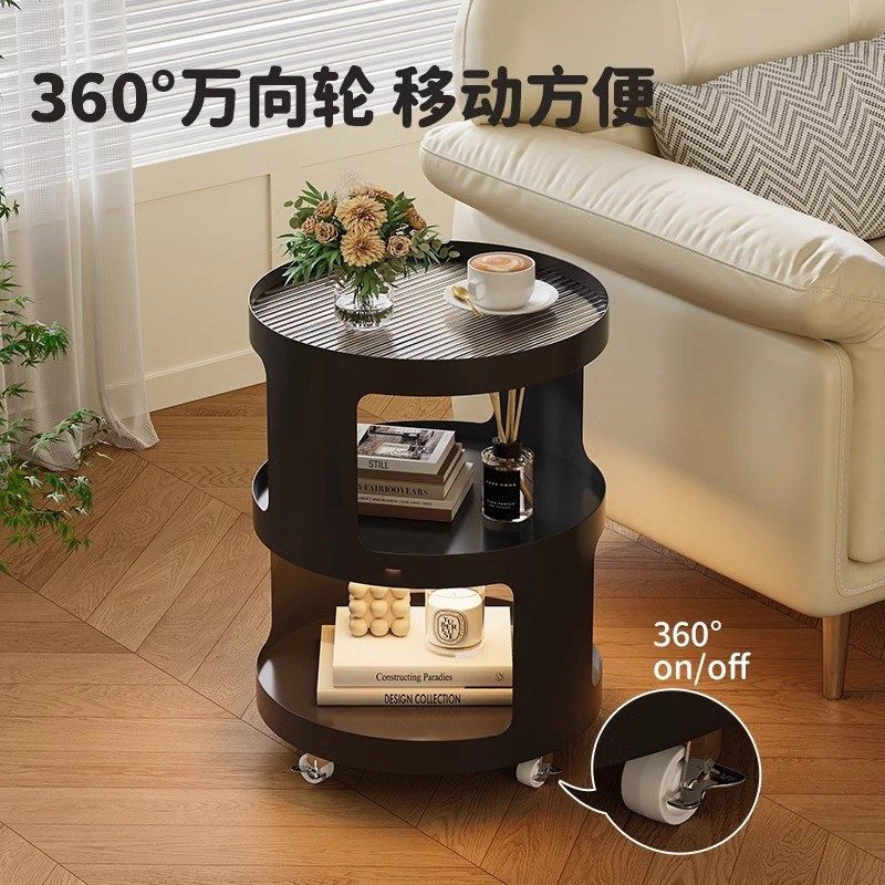 精选创意沙发边几奶油风客厅小茶几可移动卧室铁艺床头边柜轻奢置,住宅家具,移动边几/推车,淘宝优惠券,粉丝福利购,淘宝优惠卷