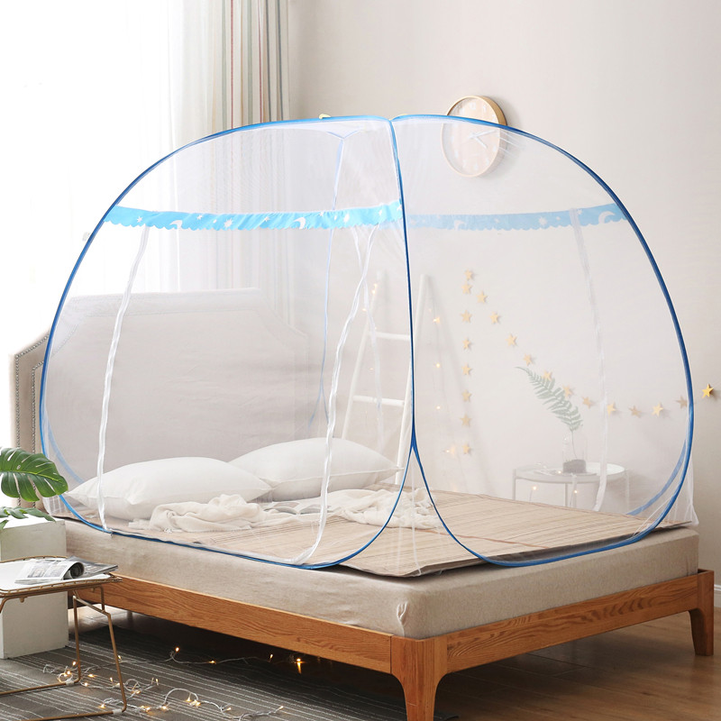 精选户外蚊帐免安装帐篷单人折叠庭院便携野外露营地铺庭院防蚊罩