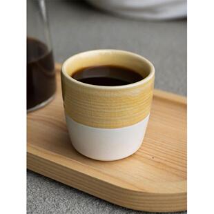 爱陶乐澳白联名款裂纹陶瓷咖啡杯拉花拿铁浓缩杯Loveramics礼物杯