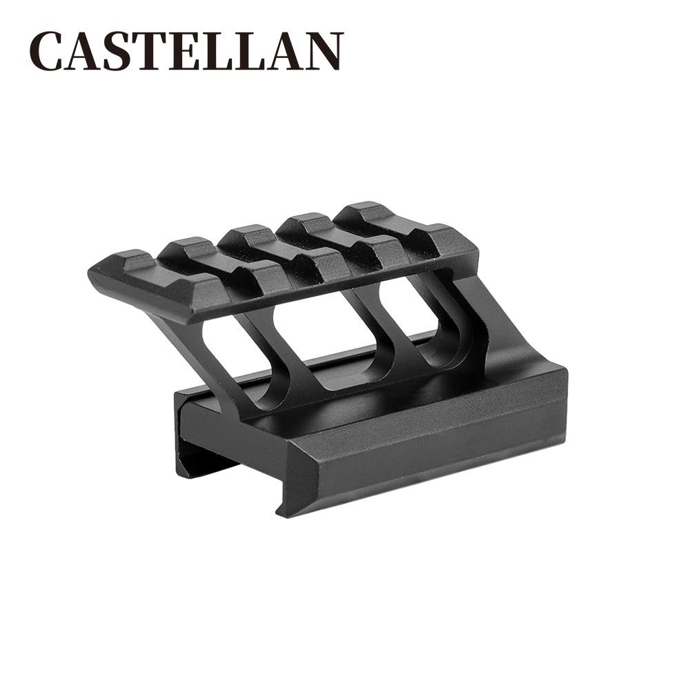 20转20mm高品T1增高底座T1T2支架红外线手电筒管夹具