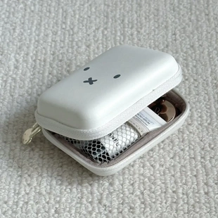 日系mif收纳包卡通可爱口红化妆包硬盒保护饰品耳机包