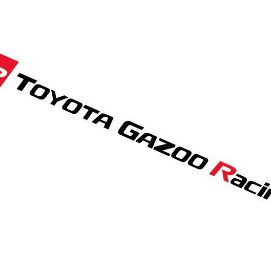 适用于丰田GR贴纸TOYATAGAZOORACING车贴后挡风玻璃车身装饰反