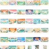 工艺灯手笼连串灯古笼装 饰风国DIE潮灯墙笼中式 吊灯酒店商场街道