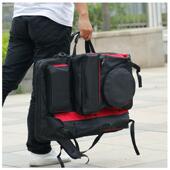 4KMEG双肩大背画板包升内衬帆布级画袋拉链写生素描美术艺考画包