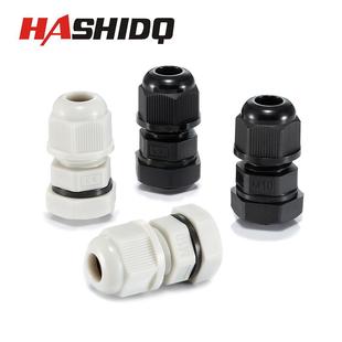 航仕M8M10尼龙电缆防水接头IP68格兰头固定头厂家直销规格齐全