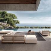 户外沙发藤柚木室编229外台酒店院民宿花园露天别墅庭实阳木组合