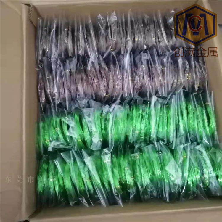 直径1.5mm定尺1/2/5/8m组装彩色铝线工艺铝线DIY彩色氧化手工铝丝