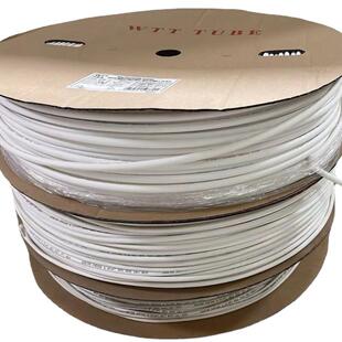 热缩管白色印护字缘绝套管2倍热收缩线管电电缆电子器件保套