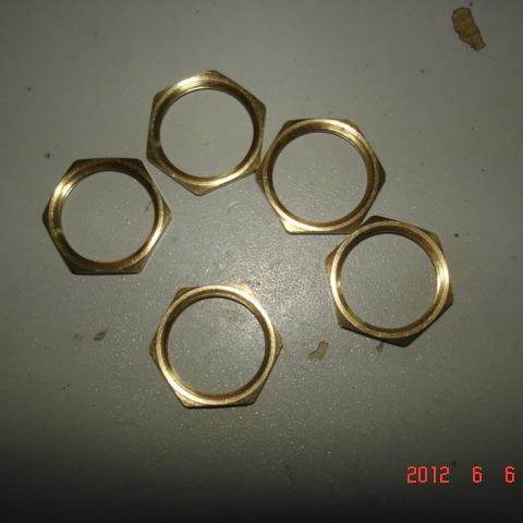 优质六角螺母/铜螺母/薄螺母/M15*1 M15X1