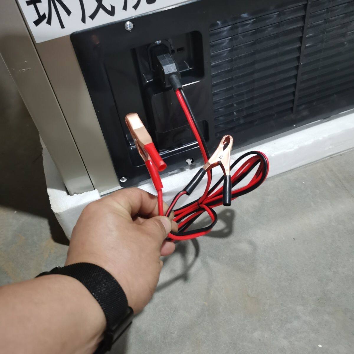 12/24伏车载冰柜户外摆摊冰箱车载冰箱车家两用太阳能电瓶冰柜