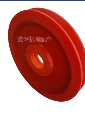 徐工吊车配件QY20B 25K 30K5尼龙滑轮 导向滑轮起重机机械V型轮子
