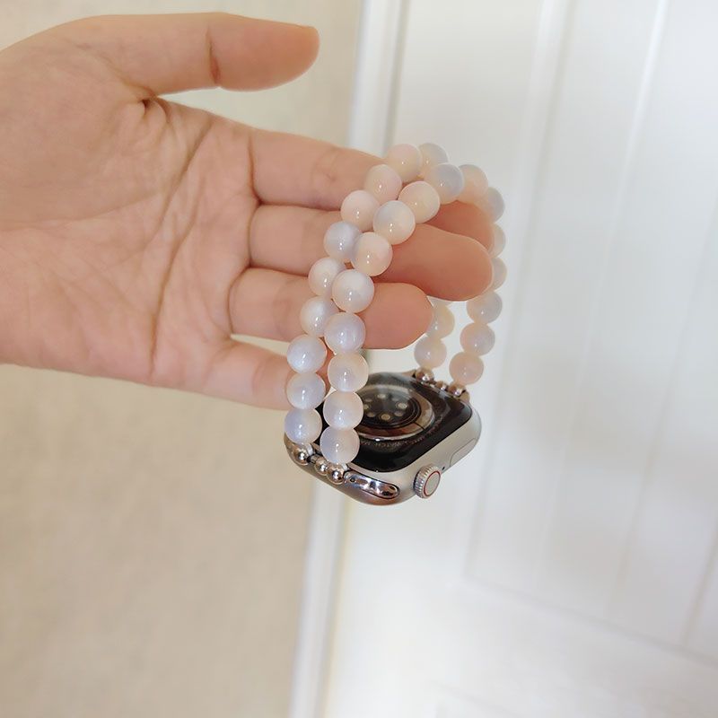 适用华为GT5/4手表带炫彩落日玫瑰猫眼树脂watch4pro表带GT3腕带