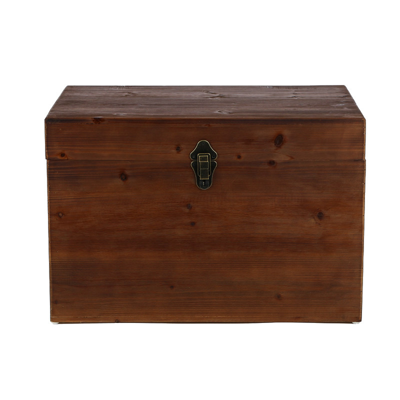 特大码长方形衣物被子储物收纳整理带盖实木做Q旧可锁超大木箱加,收纳整理,收纳箱,淘宝优惠券,粉丝福利购,淘宝优惠卷