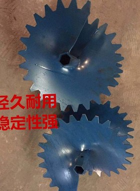 170F173F178F186F微y耕机旋耕机外起垄器螺旋起垄刀 大棚开沟培土